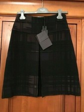 BNWT PRADA Genuine A-line NATTE Tartan Skirt Size 40