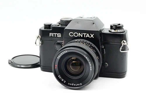Contax RTS SLR Film Camera Kit w/ 35mm f2.8 Lens #282