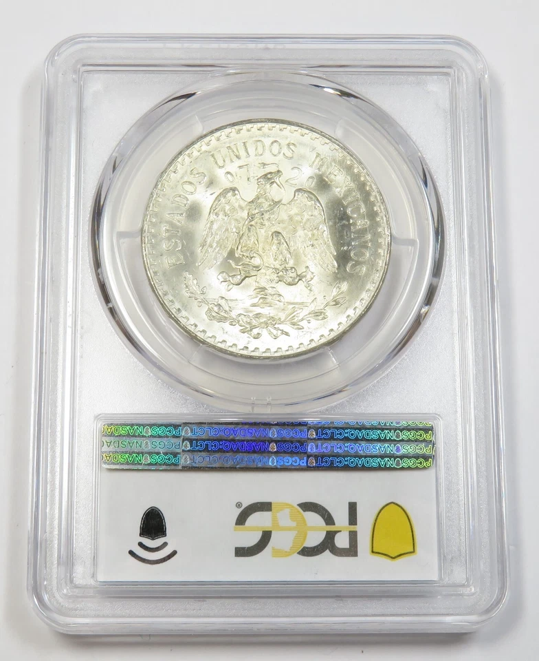 1933-M PCGS MS66 | MÉXICO - Moneda de plata de un peso 1P #33975A Foto 3 de 3