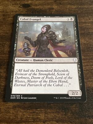 Cabal Evangel 78/269 Dominaria Magic the Gathering MTG C9610*