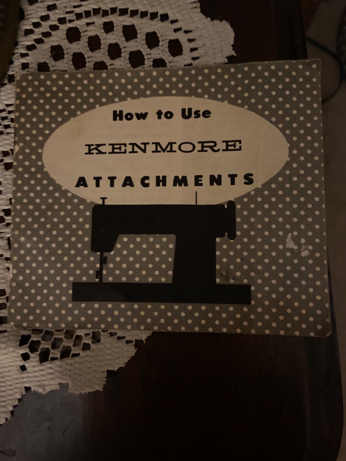 Vintage Kenmore Sewing Machine Attachments Instruction Booklet 1965