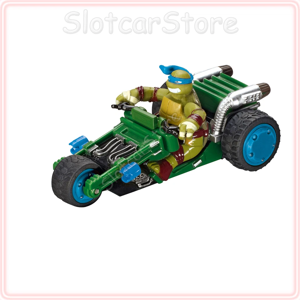 Carrera GO 61287 Teenage Mutant Ninja Turtles "Leonardo Turtle Trike" 1:43 Auto
