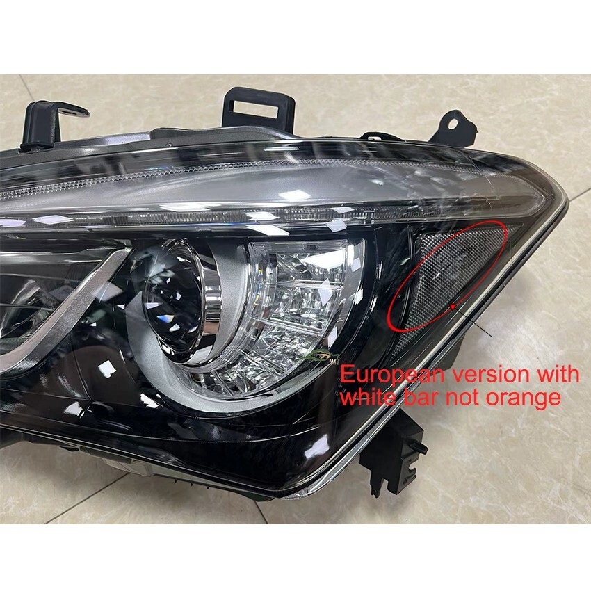 2013-2018 Infiniti QX80 Left LED Headlight Assembly Front 2013-2018 Infiniti QX80 Left LED Headlight Assembly Front