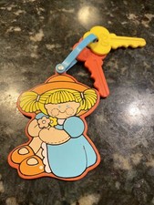 Vintage 1970’s Fisher Price Activity Keys Key Set Baby Toy USA Made