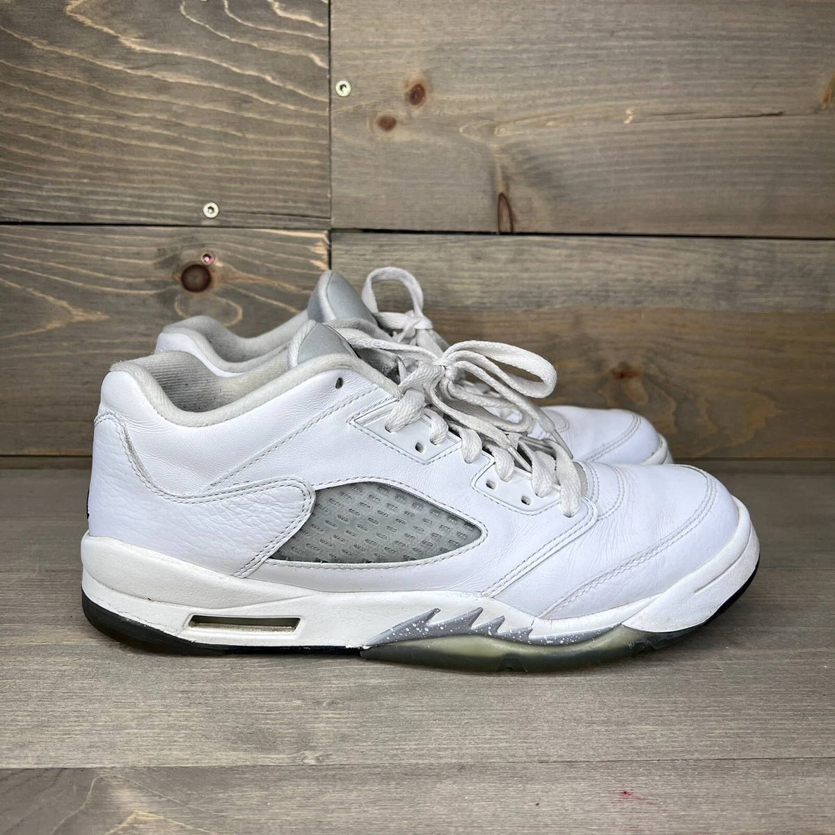 Buy Air Jordan 5 Retro Low GS 'White Wolf Grey' - 819172 122