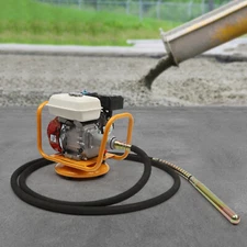 4-Stroke 7.5HP Gas Powered Concrete Vibrator Mixer Cement Vibrator Air Cooling