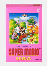 Nintendo Tokyo Limited SUPER MARIO USA T- Shirt Japan NEW