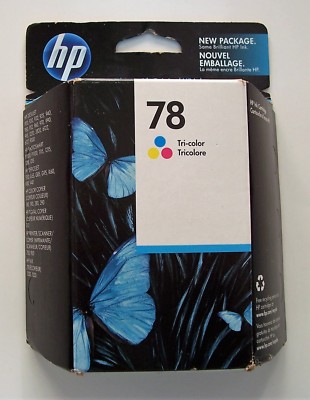 HP 78 Tri-Color Ink Cartridge Genuine New Expiration Date January 2011 | eBay