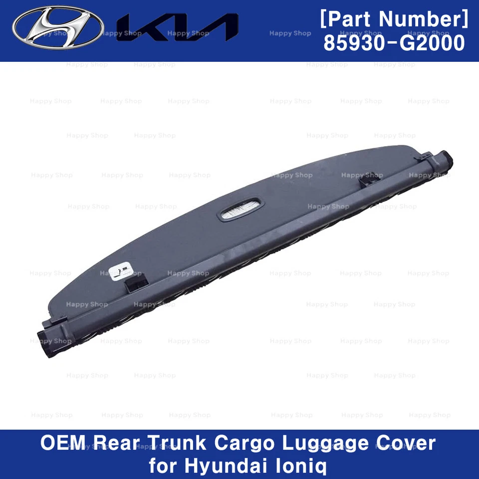 85930G2000 OEM maletero trasero carga equipaje cubierta pantalla para HYUNDAI Ioniq 2017-2021 Foto 2 de 2