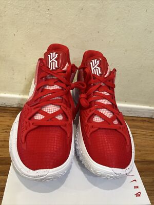 Size 12 - Nike Kyrie 4 TB Low University Red for sale online | eBay