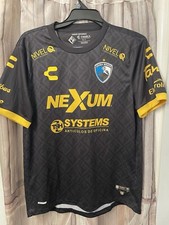 Camiseta deportiva de fútbol Charly Jaiba Brava Futbol Club México grande Nexum para hombre nueva