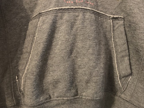 Tommy Hilfiger Girls Hooded Sweatshirt Gray w/ Pockets Pullover Hoodie Small 6-7 - Picture 6 of 14