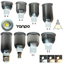 9w -18w dimmable led spotlight bulb gu10 bulbs cool white home lamp e14 red 110v