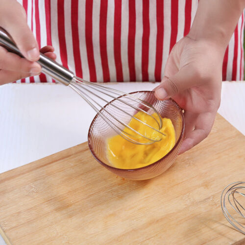 Stainless Steel Hand Whisk Mixer Balloon Egg Milk Beater Kitchen Cooking Tool