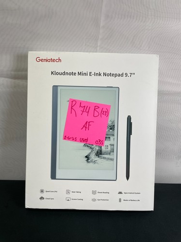 Geniatech Kloudnote Mini Notepad 9.7" Digital Android E-Ink ePaper Tablet - Picture 12 of 12
