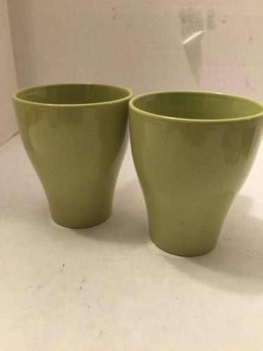 2 IKEA of Sweden Solid Chartruese Green Coffee Tea Mugs - Picture 6 of 6