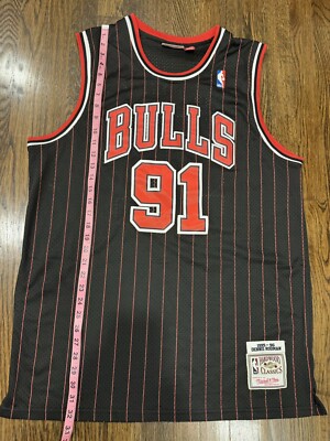 XL Mitchell＆Ness NBA JERSEY BULLS RODMAN DENNIS RODMAN CHICAGO BULLS MITCHELL & NESS SWINGMAN JERSEY