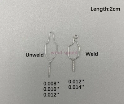 Dental Orthodontic Kobayashi wires Preformed Ligature Wire Ties Short Twist 2cm