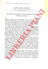 Un nuovo Orotrechus delle Prealpi Venete (Coleoptera, Carabidae) . (2-68363-4)