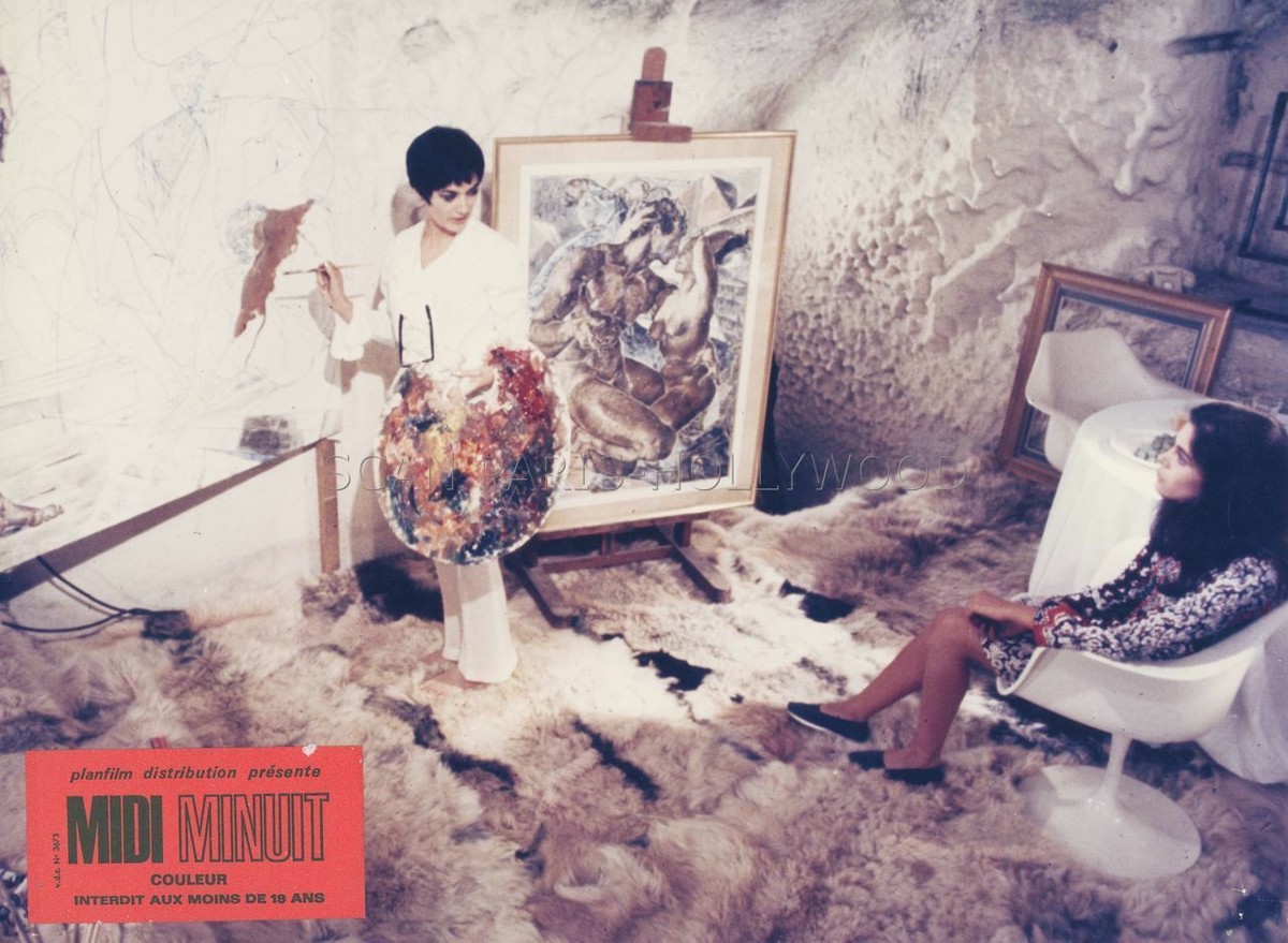 Sylvie Fennec Beatrice Arnac Midday Midnight 1970 Original Photo