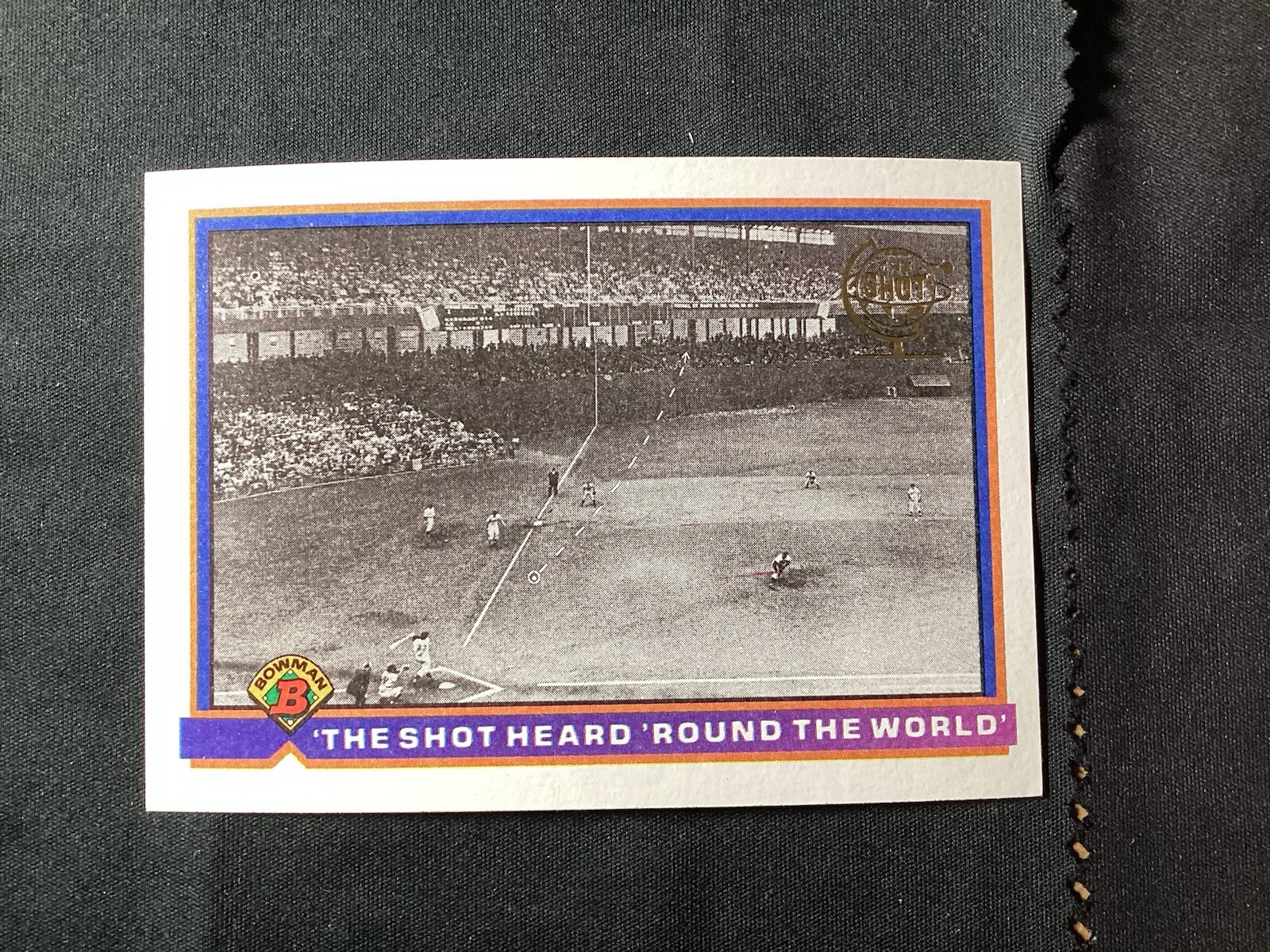 The Shot Heard 'Round the World #410 Baseball Cards 1991 Bowman trading card — raw and PSA graded price guide
