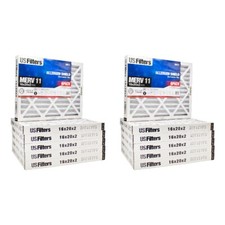 HVAC Air Filter 16 x 20 x 2 MERV 11 12 PACK - For Residential and Commercial