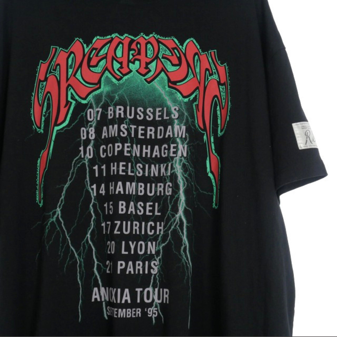 Raf Simons 22SS Big Fit Sreapers Sleepers Logo T Shirt Cut & Sewn 