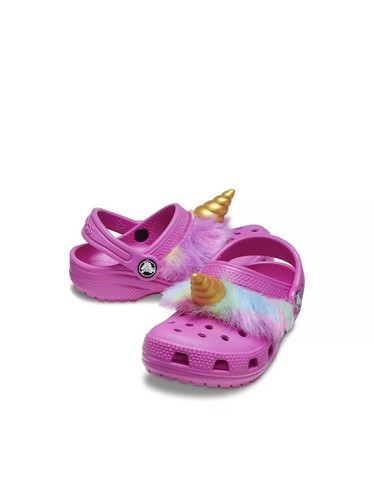 Crocs Kids Classic I Am Clogs, Monster, Mermaid, and Unicorn Slippers Size 5Y - Picture 4 of 6