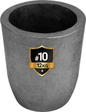 Clay Graphite Crucible 0.5kg-14kg for Metal Melting Gold/Silver, Metals