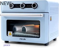 PYD Life Sublimation Oven Machine 25 L 120 V 1600 W Light Blue Convection Oven.