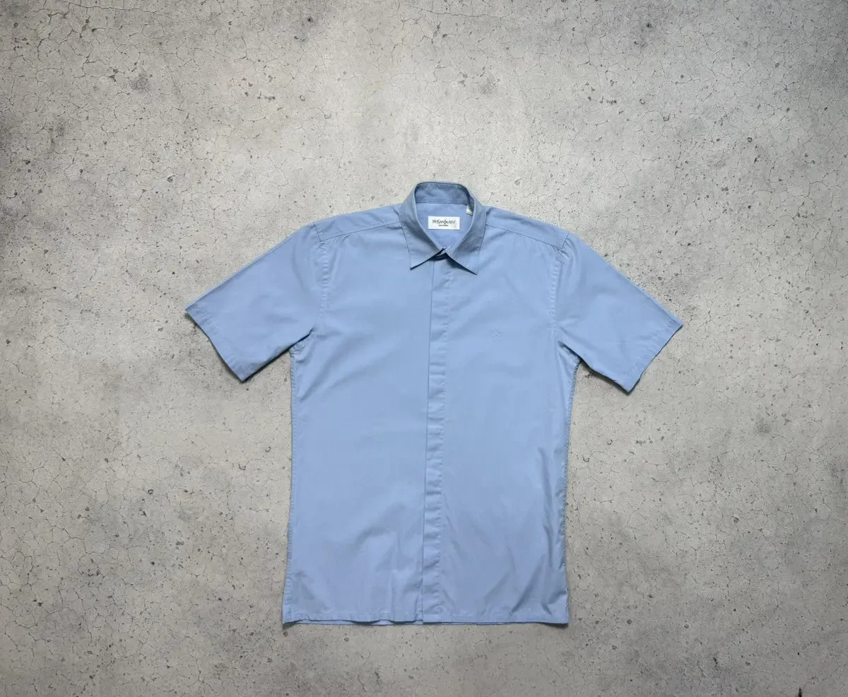 Camicia Yves Saint Laurent YSL vintage con bottoni lusso