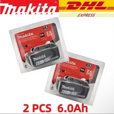Makita BL1860B-2 18V LXT Lithium-Ion 6.0 Ah Battery - NEW Pack of 2