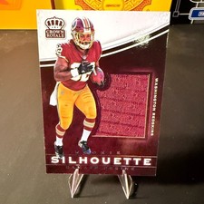 Samaje Perine - 2017 Panini Crown Royale - Silhouettes Jumbo Patch - Redskins