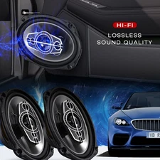 6x9/6/5 Inch Universal Car Coaxial Speakers 2PCS - 4/5-Way Stereo Audio System