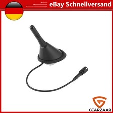 Auto KFZ Kurz Stab Dach Antenne + Raku 2 Sockel für Alfa Romeo für Audi, BMW