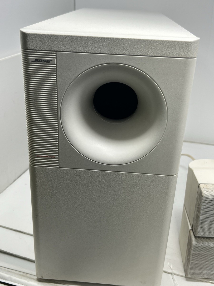 Vintage BOSE Acoustimass 10 Home Entertainment Speaker 5 Speakers