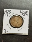 1923 S Lincoln Wheat Cent Penny Nice G+ Good Better Date 1c Coin (Raw19004)