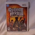 New SEALED Guitar Hero III: Legends of Rock Nintendo Wii 2006 (NOT FOR RESALE)