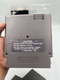 NARC Nintendo Nes Complete CIB w/Reg Card Good Condition Authentic