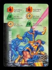 Wolverine Beast Teamwork Marvel Over Power 1995 Trading Card TCG CCG