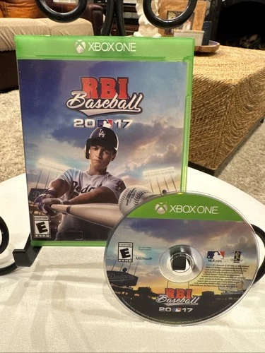 R.B.I. Baseball 17 (Microsoft Xbox One, 2017) Works Great! Ships FREE! Fun Game!