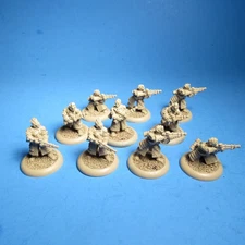 Privateer Press Warmachine Mercenaries Steelhead Riflemen x10 Metal d01