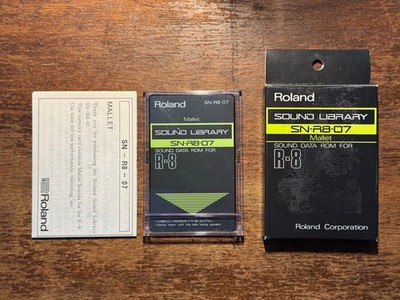 Roland Sound Library | SN-R8-07 Data ROM für R-8 | Mallet