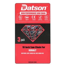 3Pack 18 Inch Chainsaw Chain FOR KOBALT A011038, KCS 180B-06, KCS 4080-06