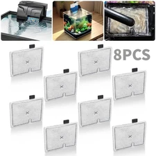 8PCS Filter Cartridge for Aqueon Filters for M/S Aquarium Fish Tank Replacement