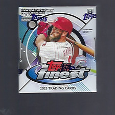 2023 TOPPS FINEST BASEBALL HOBBY BOX SEALED FROM SEALED CASE