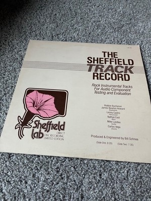 SHEFFIELD TRACK RECORD - DIRECT DISC LIMITED ED VINYL LP RECORD LAB 20 NEAR MINT