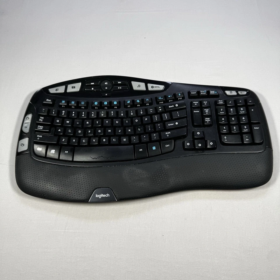 Logitech Wave K350 nur ergonomische kabellose Tastatur - ohne Dongle oder Maus