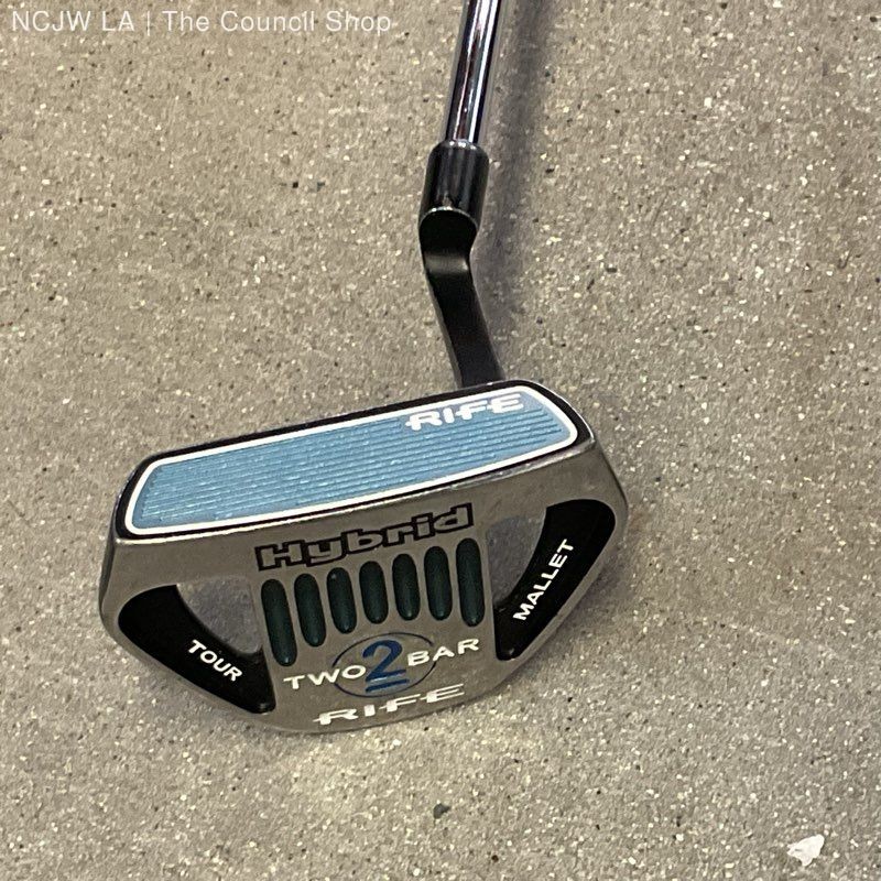 RIFE 2 Bar Hybrid Tour Mallet RH Putter- 34.5