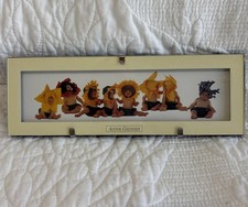 Anne Geddes Desktop Photo Frame Baby Sun Flowers 9 3  Cottagecore Decor READ 